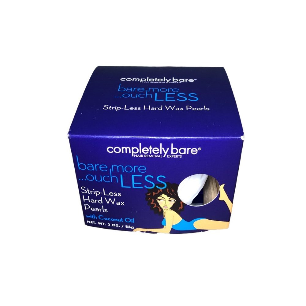 Completely Bare Strip-less Hard Wax Pearls, Cruelty-free, Vegan, Soothing